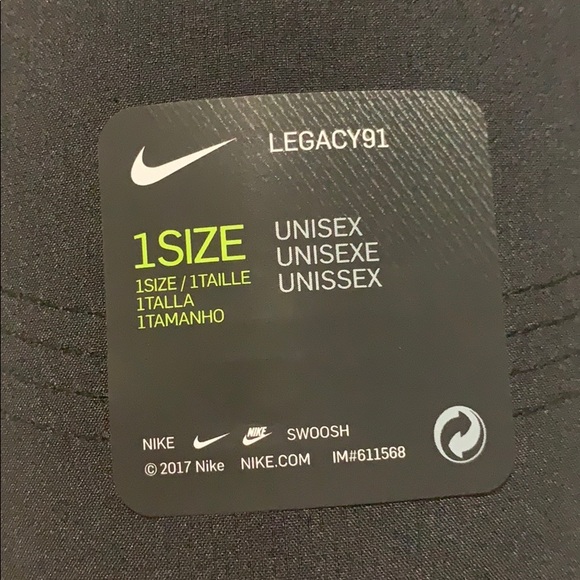 NIKE Black Unisex Legacy91 Hat - Picture 5 of 6